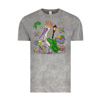Cloud Rock mardi gras pelican Vintage Tee - MaliasSmallBusiness