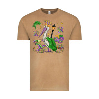 Vintage Camel mardi gras pelican Vintage Tee - MaliasSmallBusiness