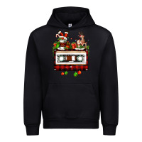 Black christmas cassette Urban Hoodie - FaDigitalArtStudio