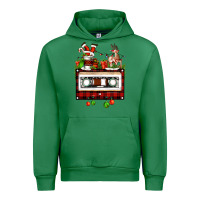 Emerald christmas cassette Urban Hoodie - FaDigitalArtStudio
