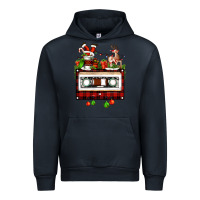 Navy christmas cassette Urban Hoodie - FaDigitalArtStudio