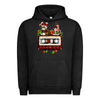 Pigment Black christmas cassette Urban Hoodie - FaDigitalArtStudio