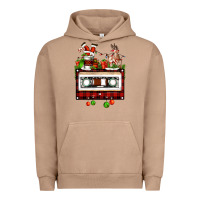 Pigment Burro christmas cassette Urban Hoodie - FaDigitalArtStudio