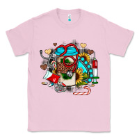 Bubblegum Pink Christmas sunflower gemstone nurse Classic Tee - JahusDesignShop