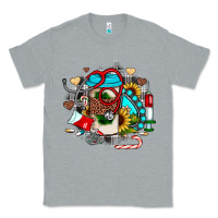 Heather Grey Christmas sunflower gemstone nurse Classic Tee - JahusDesignShop