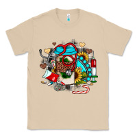 Mushroom Christmas sunflower gemstone nurse Classic Tee - JahusDesignShop