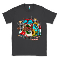 Smoke Christmas sunflower gemstone nurse Classic Tee - JahusDesignShop