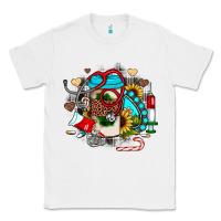 White Christmas sunflower gemstone nurse Classic Tee - JahusDesignShop
