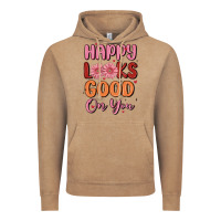 Vintage Coffee happy looks good on you Vintage Hoodie - MaliasSmallBusiness