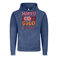 Vintage Denim happy looks good on you Vintage Hoodie - MaliasSmallBusiness
