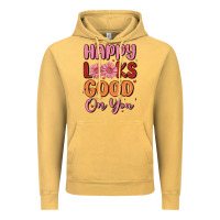 Vintage Mustard happy looks good on you Vintage Hoodie - MaliasSmallBusiness