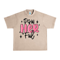 French Oak powherful Urban Heavy Tee - MaliasSmallBusiness