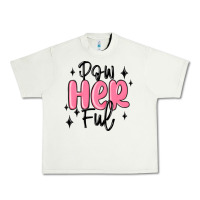Pistachio powherful Urban Heavy Tee - MaliasSmallBusiness