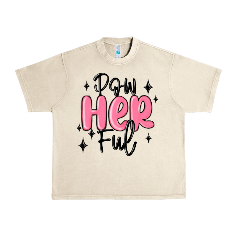 Powherful Urban Heavy Tee by MaliasSmallBusiness | Teevron