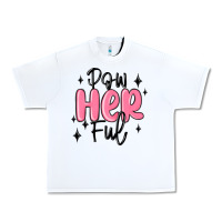 White powherful Urban Heavy Tee - MaliasSmallBusiness