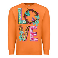 Carrot Love crown of the thorns Easter Day Premium Sweatshirt - HowdyJamesFarm