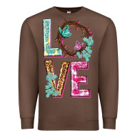 Chestnut Love crown of the thorns Easter Day Premium Sweatshirt - HowdyJamesFarm