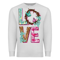 Dove Grey Love crown of the thorns Easter Day Premium Sweatshirt - HowdyJamesFarm