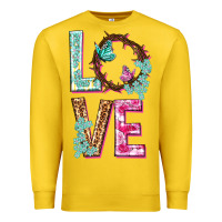 Lemon Love crown of the thorns Easter Day Premium Sweatshirt - HowdyJamesFarm