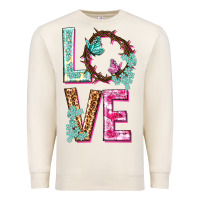 Sandshell Love crown of the thorns Easter Day Premium Sweatshirt - HowdyJamesFarm