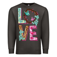 Smoke Love crown of the thorns Easter Day Premium Sweatshirt - HowdyJamesFarm