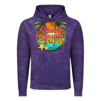 Cloud Purple beach please Vintage Hoodie - Jasminsmagicworld