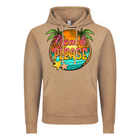 Vintage Coffee beach please Vintage Hoodie - Jasminsmagicworld
