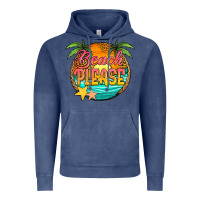 Vintage Denim beach please Vintage Hoodie - Jasminsmagicworld