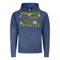 Vintage Denim mental health uplifting quote Vintage Hoodie - MaliasSmallBusiness
