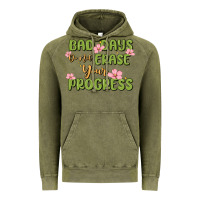Vintage Olive mental health uplifting quote Vintage Hoodie - MaliasSmallBusiness