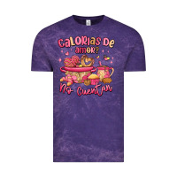 Cloud Purple calorias de amor no cuentan mexican valentines day Vintage Tee - MaliasSmallBusiness