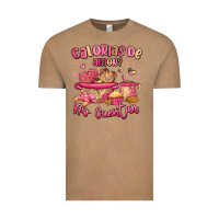 Calorias De Amor No Cuentan Mexican Valentines Day Vintage Tee | Teevron