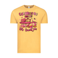 Vintage Mustard calorias de amor no cuentan mexican valentines day Vintage Tee - MaliasSmallBusiness