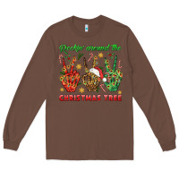 Chestnut Rockin' Around The Christmas Tree Long Sleeve Tee - BundleAndBundleShop
