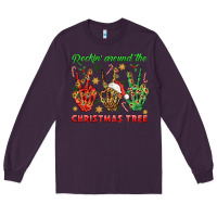 Plum Rockin' Around The Christmas Tree Long Sleeve Tee - BundleAndBundleShop