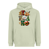 Matcha ho ho ho christmas Heavyweight Hoodie - CowGirlArtShop
