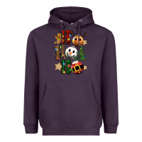 Plum ho ho ho christmas Heavyweight Hoodie - CowGirlArtShop