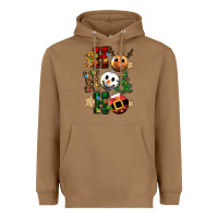 Toasted Coconut ho ho ho christmas Heavyweight Hoodie - CowGirlArtShop
