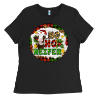 Black Christmas ho ho heifer Ladies Tee - Artiststas