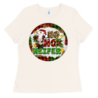 Bone Christmas ho ho heifer Ladies Tee - Artiststas