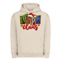 Pigment French Oak Christmas papa claus Urban Hoodie - FaDigitalArtStudio