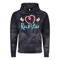 Cloud Black educational rockstar Vintage Hoodie - MaliasSmallBusiness