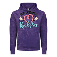 Cloud Purple educational rockstar Vintage Hoodie - MaliasSmallBusiness