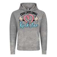Cloud Rock educational rockstar Vintage Hoodie - MaliasSmallBusiness