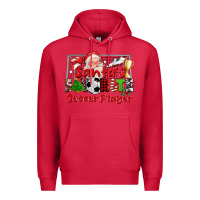 Cardinal santas favorite soccer player Premium Hoodie - CowGirlArtShop