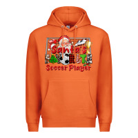 Carrot santas favorite soccer player Premium Hoodie - CowGirlArtShop