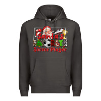 Smoke santas favorite soccer player Premium Hoodie - CowGirlArtShop