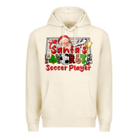 Tofu santas favorite soccer player Premium Hoodie - CowGirlArtShop