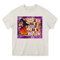 Cream in a world full of princesses be a witch tumbler Heavy Core Tee - BundleAndBundleShop