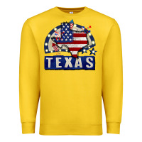 Lemon texas 4th of july Premium Sweatshirt - CowGirlArtShop